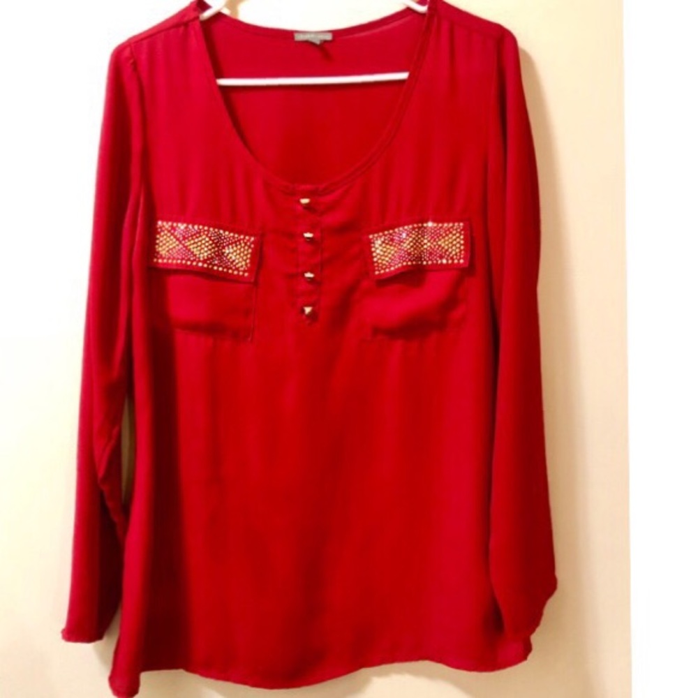 Red Blouse
